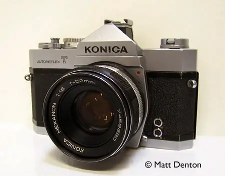 Konica Autoreflex T - Matt's Classic Cameras