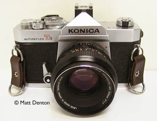 Konica Autoreflex T3 - Matt's Classic Cameras