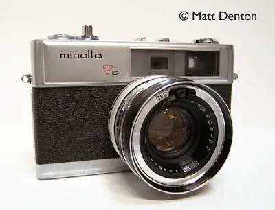 Minolta Hi-Matic 7s - Matt's Classic Cameras