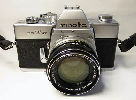 Minolta SRT 101 - Matt's Classic Cameras