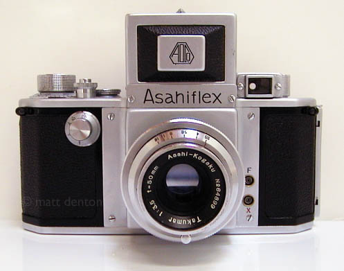 品質割引 【歴史的名機 動作良好 ⅡA型 アサヒフレックス最高傑作】Asahiflex フィルムカメラ