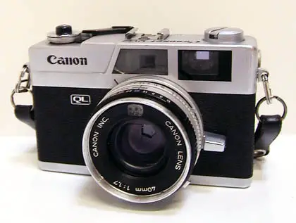Details about   1970 CANON QL camera advertisement Canon Canonet QL 17 