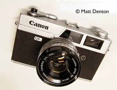 Canon Canonet QL19 - Matt's Classic Cameras