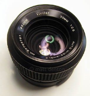 Vivitar Auto f2.8 35mm - Matt's Classic Cameras